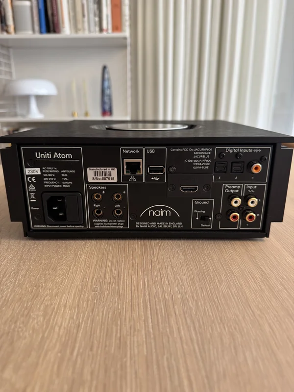Naim Uniti Atom streamingf&ouml;rst&auml;rkare - Billede 2 af 5