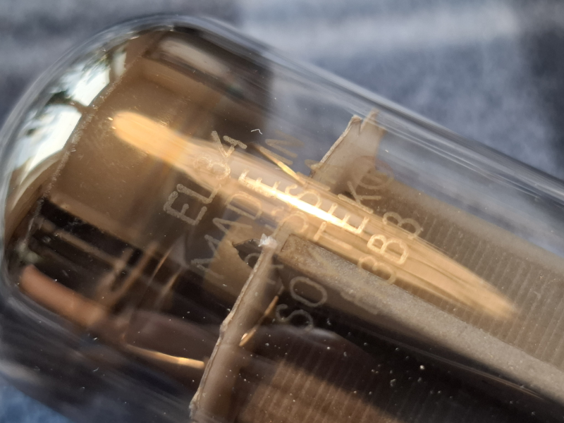 Sovtek EL34 (6ca7) Fat Bottle NIB/NOS matchad kvartett - Bild 7 av 8