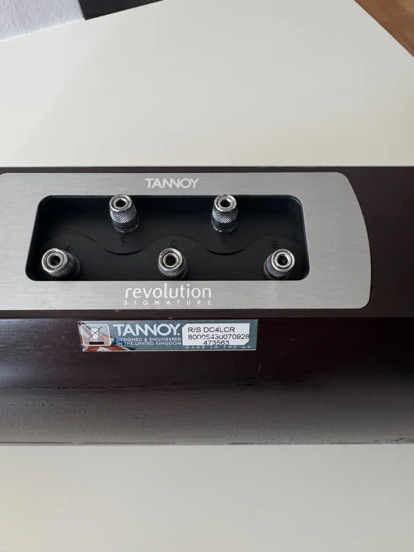 Tannoy Revolution Signature DC4LCR centerhögtalare Tannoy Revolution Signature DC4LCR centerhögtalare - Bild 6 av 6