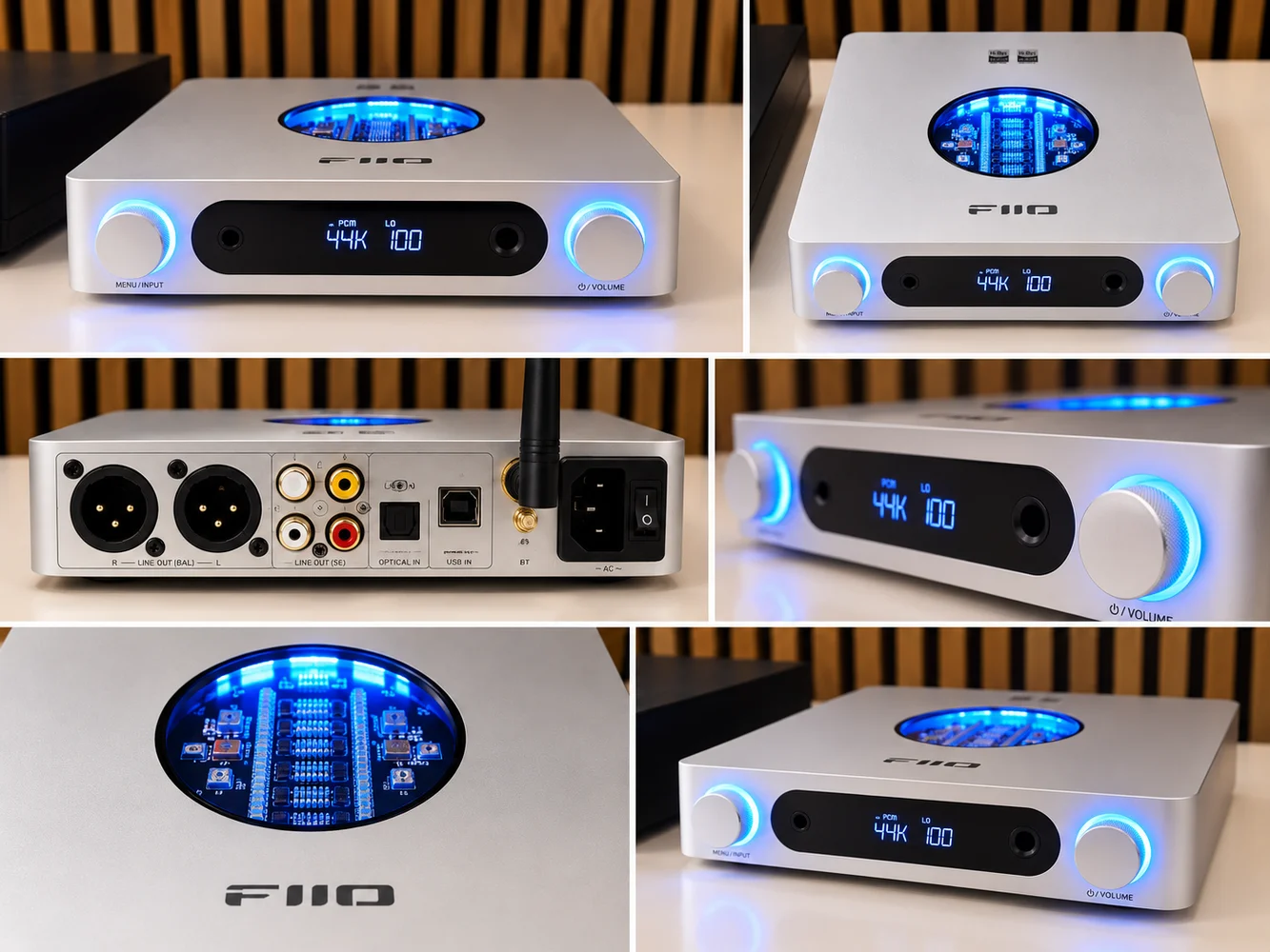FiiO K13 R2R DAC / h&ouml;rlursf&ouml;rst&auml;rkare &ndash; Silver &ndash; helt ny - Bild 1 av 2