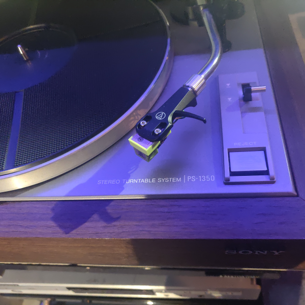 Sony PS-1350 med Nagaoka pickup m.m. - Bild 3 av 6