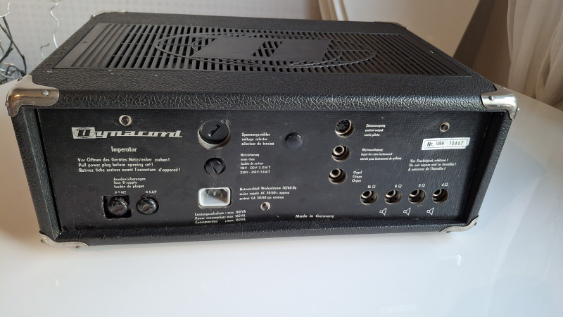 DYACORD IMPERATOR  Vintage Gitarr R&ouml;rf&ouml;rst&auml;rkare - Bild 6 av 9