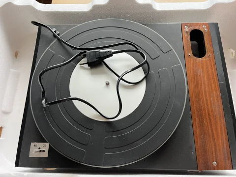 Era plint med plexi lock - ny rem - Nyservad motor utan...