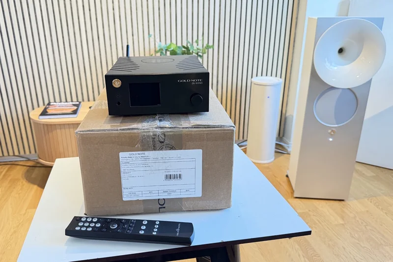 Gold Note DS-10 EVO - Begagnad streamer/DAC Gold Note DS-10 EVO - Begagnad streamer/DAC - Kuva 2 / 3