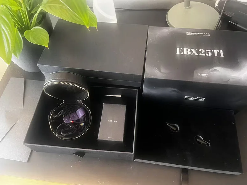 Nickhck ebx25ti Titanium open-fit earbuds - Bild 2 av 2