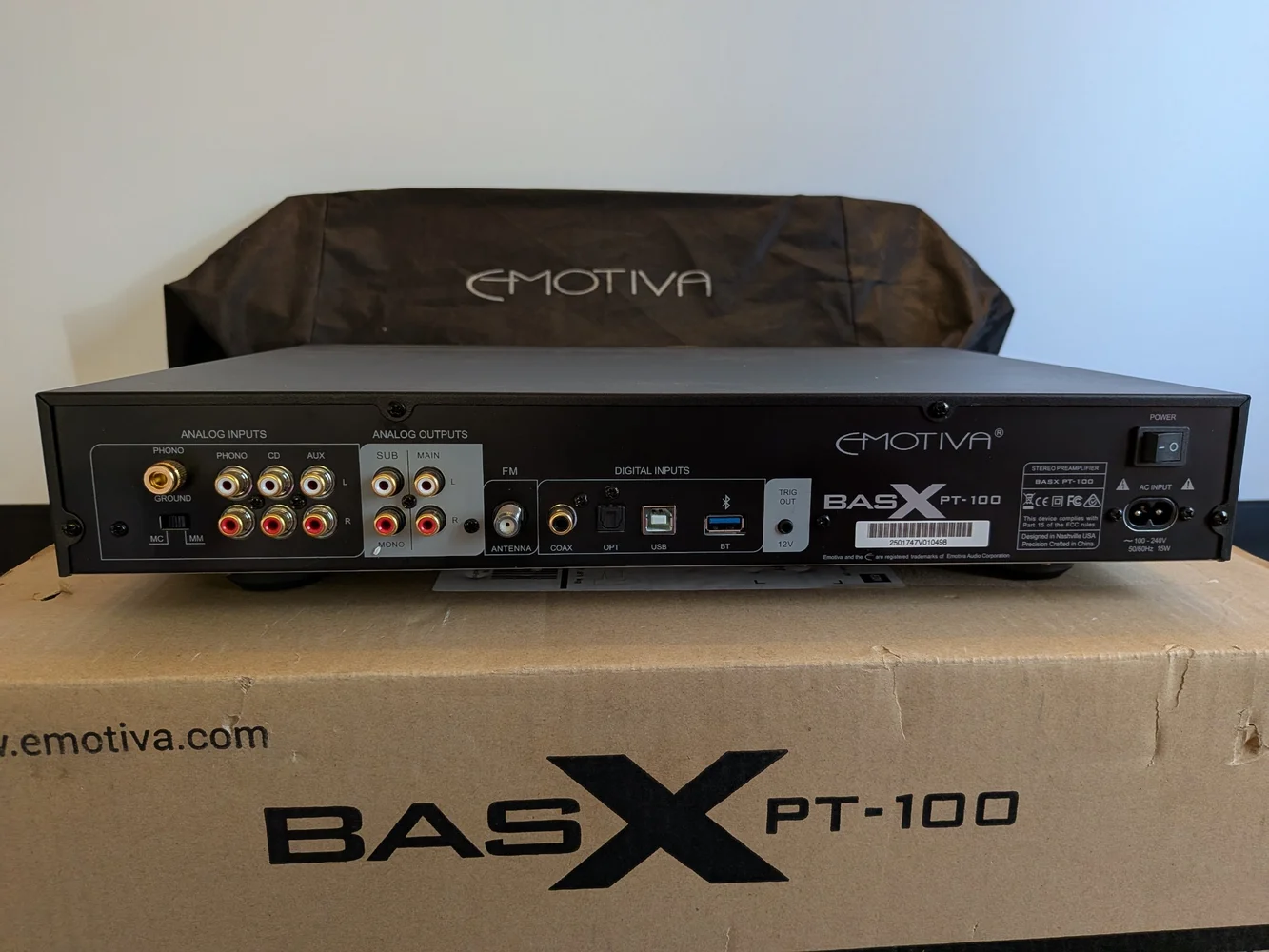 Emotiva BasX PT-100 f&ouml;rsteg - Bild 2 av 2