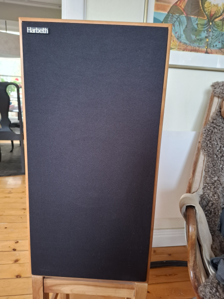 Harbeth SHL5-2 cherry med stativ - Bild 1 av 3