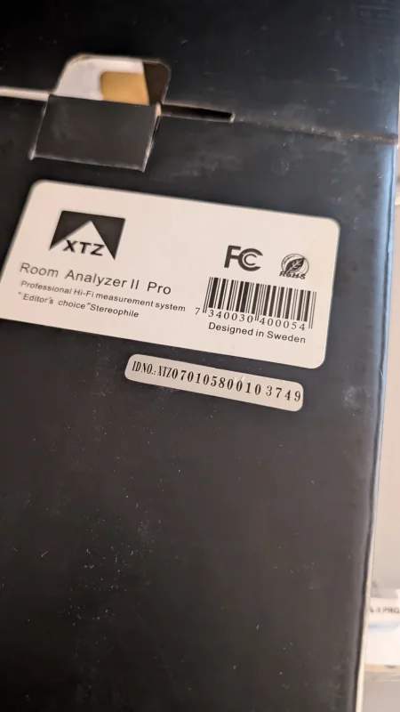 XTZ Room Analyzer II Pro XTZ Room Analyzer II Pro - Bild 7 av 7