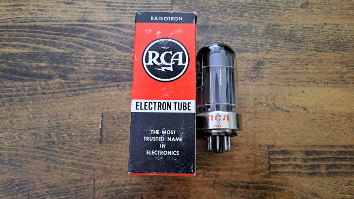NOS RCA 6080 rör
