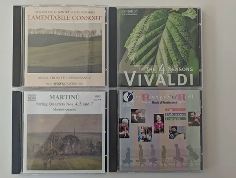 Några klassiska CD 3