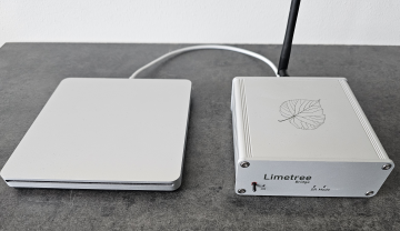 Limetree Bridge streamer inklusive cd-spelare