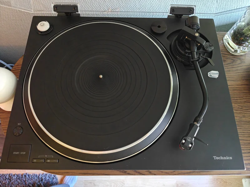 Technics sl-1500c Svart - Bild 2 av 4