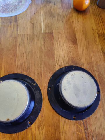 Onkyo Hokutone HM-24 dome midranges pair