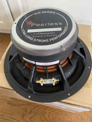 Subwoofer element 10 tum - Peerless by Tymphany