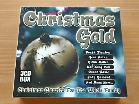 Christmas Gold - 3CD Box Julmusik Plomberad/inplastad N...