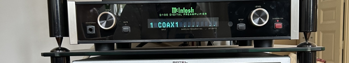 Mcintosh D100 Dac/Försteg