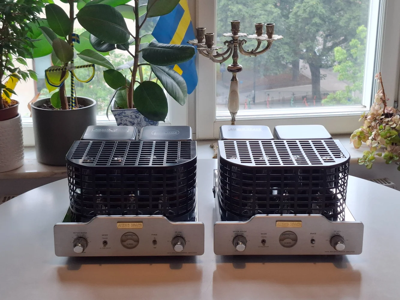 Audio Space NOVA-M34 monoblock – par med Svetlana Winged-C och RFT