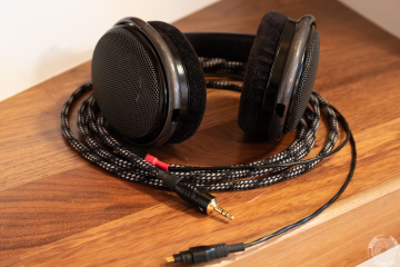 Sennheiser HD 650 Over-ear - mogami kabel - nya kuddar