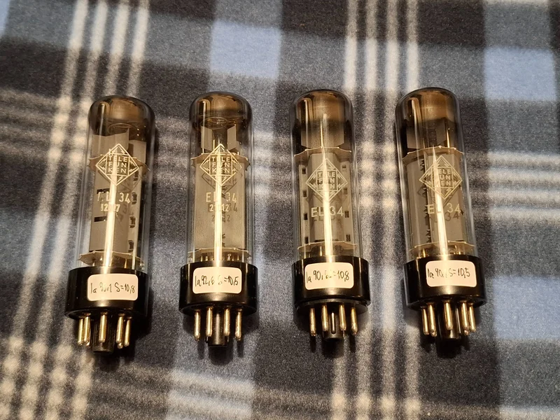 EL34 Telefunken Matchad kvarett - Bild 2 av 6