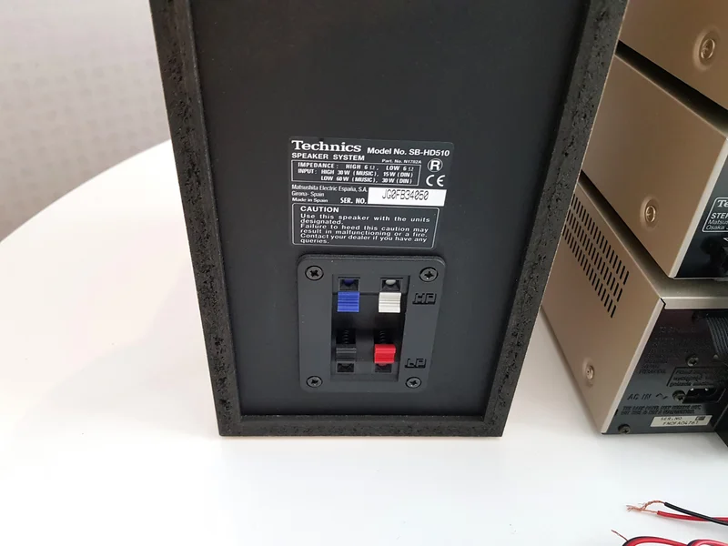 Technics SE-HD510 Minikomponent Ljudsystem - Bild 14 av 18