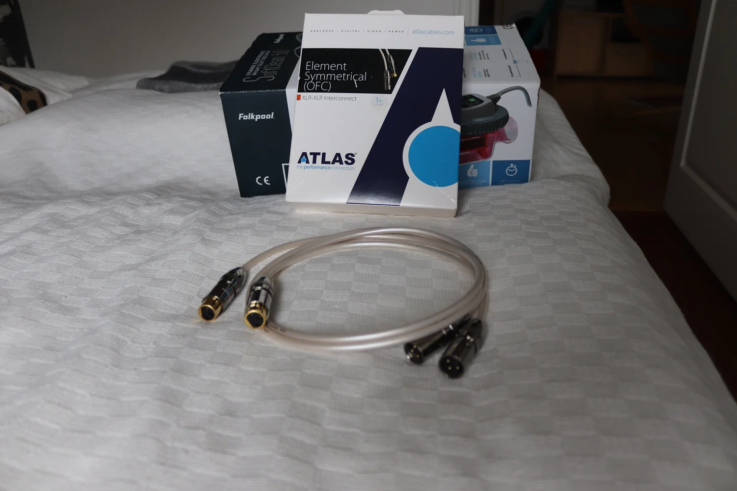 Signalkabel XLR Atlas Element Symmetrical, 1 m