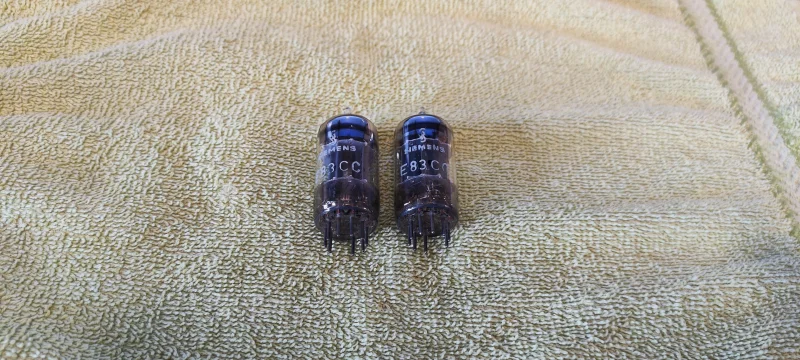 Matchat par E83CC triple mica Siemens & Halske NOS! - Bild 4 av 6