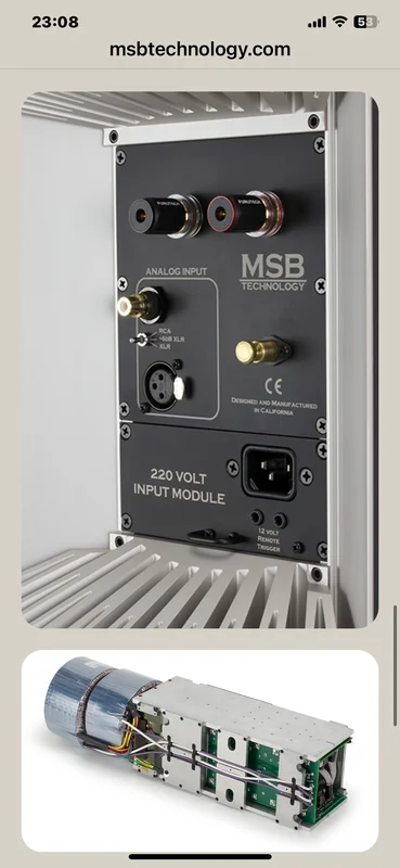MSB M203 Monoblock i Klass A.  - Bild 3 av 4