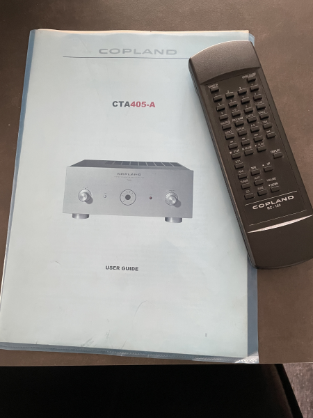 Copland CTA 405a i toppskick nya rör , originalkartong mm Copland CTA 405a i toppskick nya rör , originalkartong mm - Bild 4 av 5