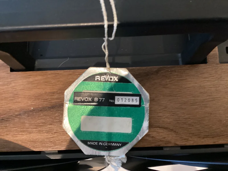Revox B77 4-kanal Revox B77 4-kanal - Bild 4 av 5