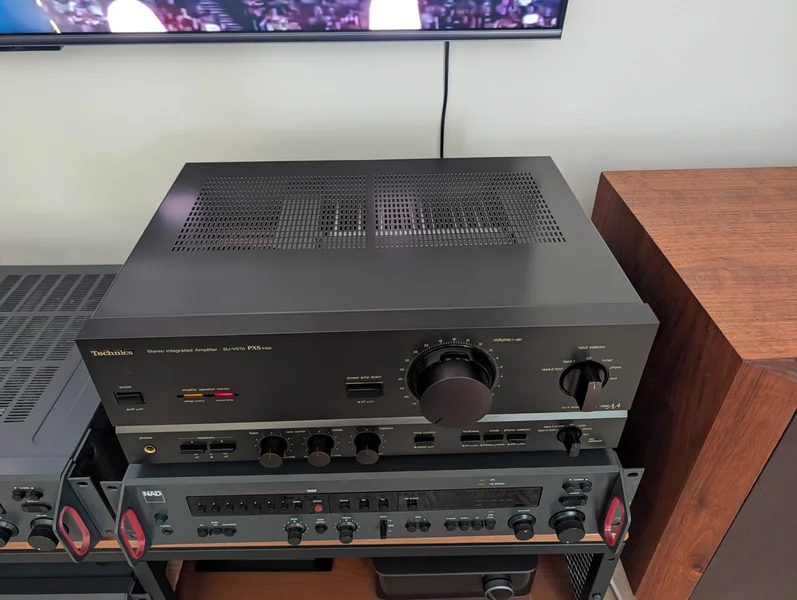 Technics SU-V670 Made in Japan. 12kg tung. - Bild 2 av 5