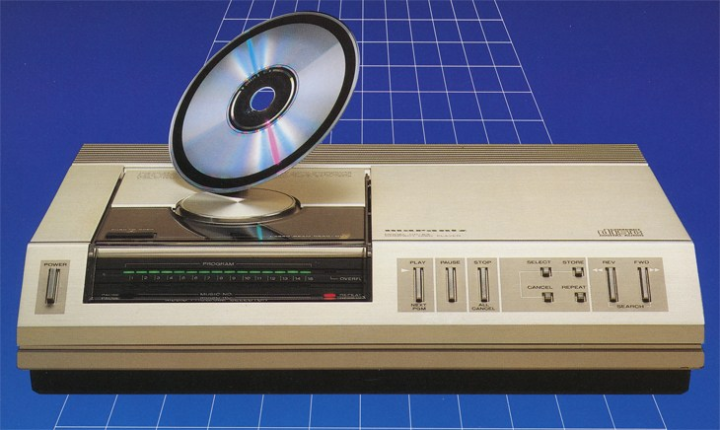 Äldre cd spelare
