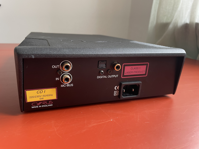 Cyrus CDt, CD-transport utan DAC - Bild 2 av 3