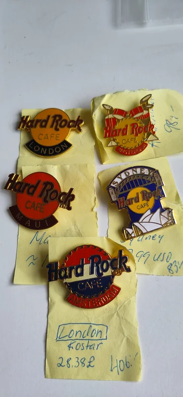 Hard Rock Cafe pins Hard Rock Cafe pins - Bild 2 av 2