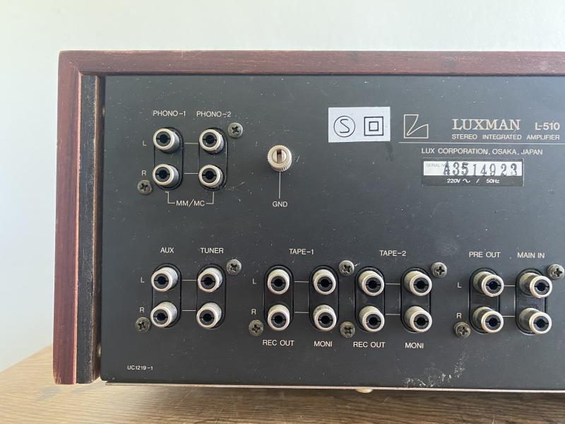 Luxman L 510 Luxman L 510 - Bild 6 av 6