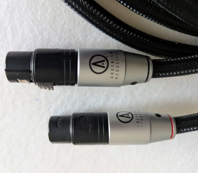 Argentum Acoustics Argento XLR interconnects &ndash; 2 m - Bild 2 av 4