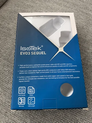 Isotek EV03 SEQUEL