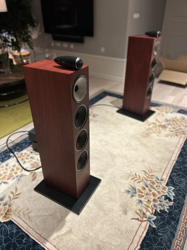Bowers & Wilkins 702 S2 &ndash; Rosentr&auml; - Bild 2 av 6