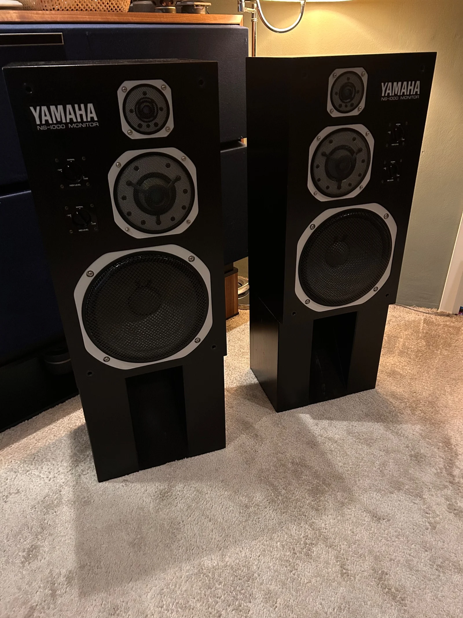 Yamaha NS-1000 Monitor &ndash; Klassiska hifi-legendarer med stativ - Bild 3 av 8