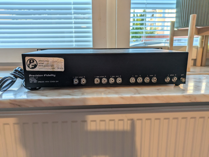 Precision Fidelity C7 Cascade - Rörförsteg / Phono