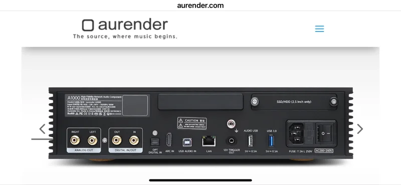 Aurender A1000 - Bild 3 av 3