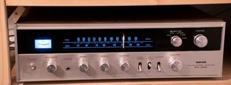 Nikko STA-4030 AM/FM Stereo Receiver (1974) - Bild 1 av 3