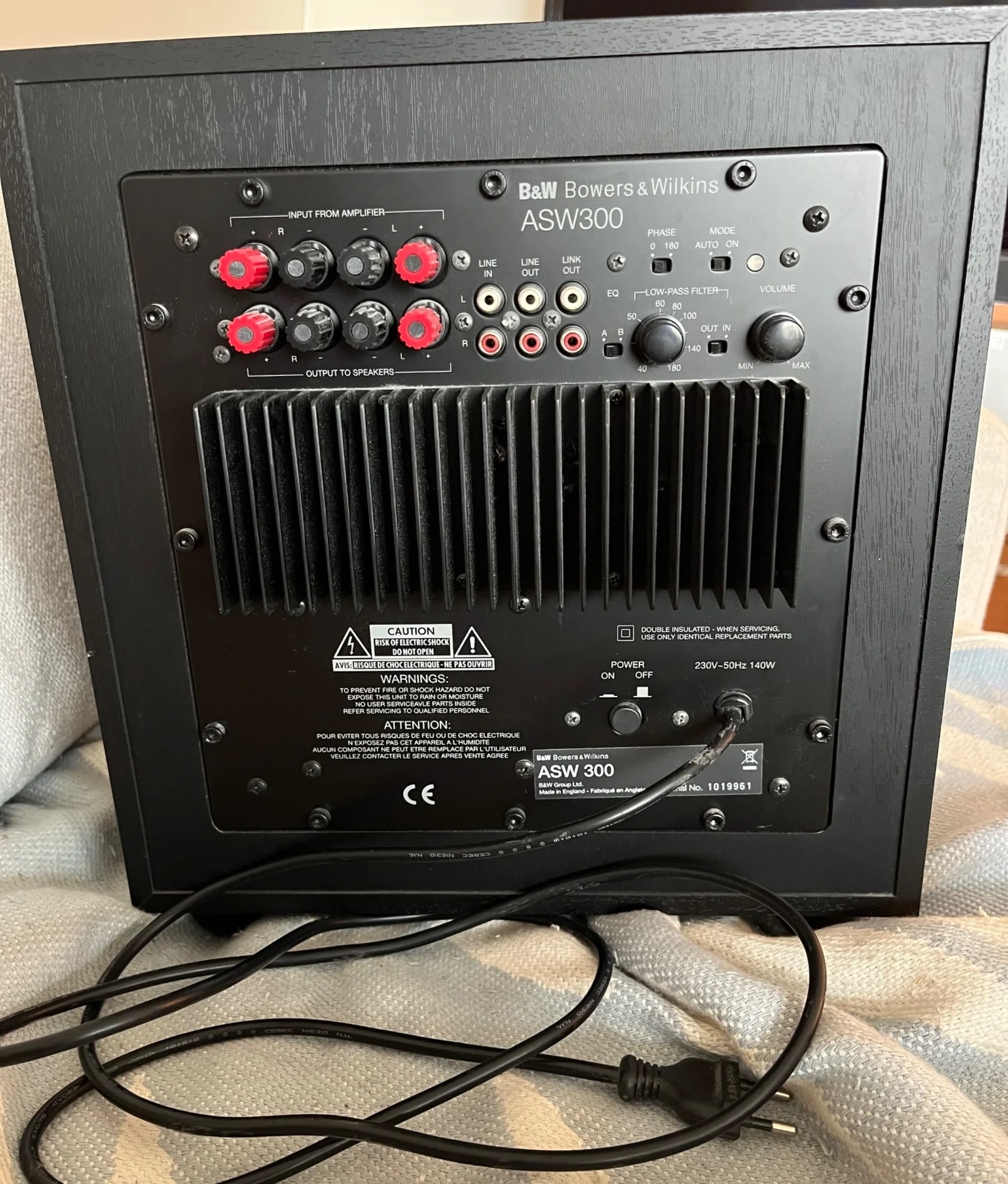 Denon 5:1-system med B&amp;W och Gale h&ouml;gtalare - Bild 5 av 7