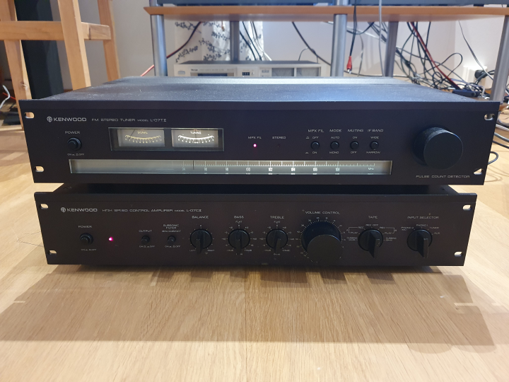 Försteg Kenwood L07C ii samt tuner L07T ii