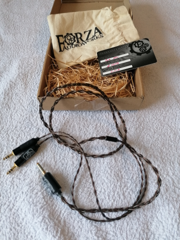 Forza Audioworks balanserad hörlurskabel