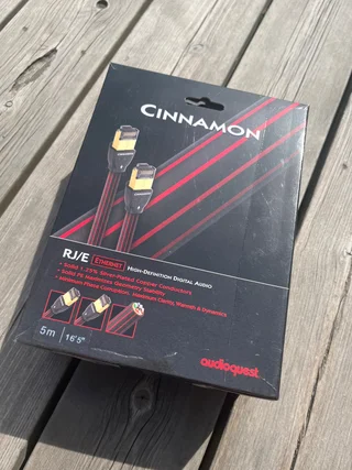 Audioquest cinnamon Ethernet 5m