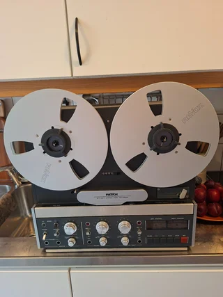Revox B77 mark ll 4 track helt genomgången av Gerhard S...