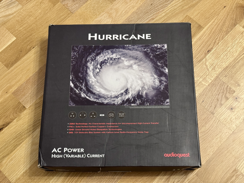 Audioquest Hurricane Strömkabel Audioquest Hurricane Strömkabel - Bild 1 av 6