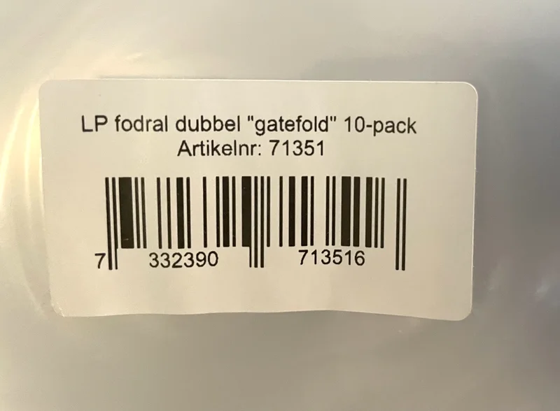 Skyddsplast LP, DUBBEL-utvik Skyddsplast LP, DUBBEL-utvik - Bild 2 av 3