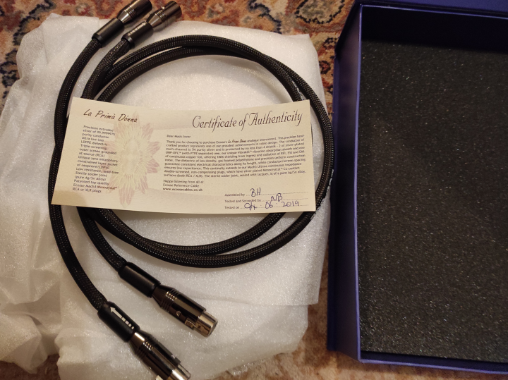 Ecosse La Prima Donna 1m XLR