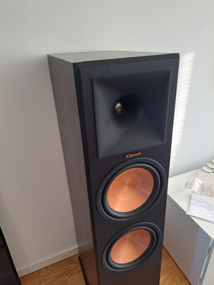 Klipsch RP-280F golvhögtalare, svart par